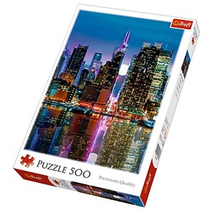 Trefl (37261) - "Manhattan, New York" - 500 brikker puslespil