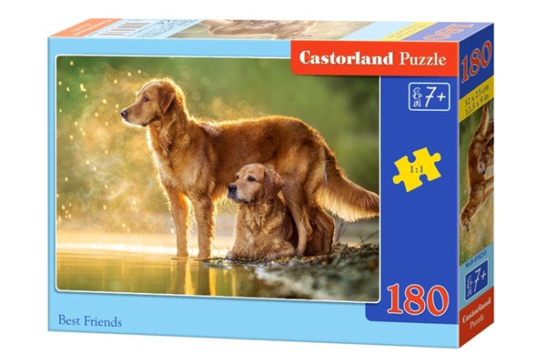 Castorland (B-018253) - "Best Friends" - 180 brikker puslespil