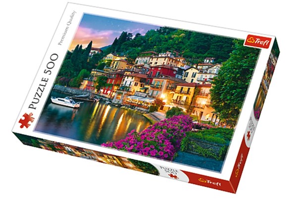 Trefl (37290) - "Lake Como, Italy" - 500 brikker puslespil
