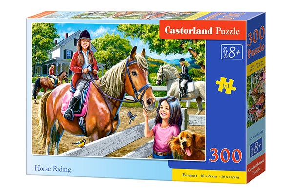 Castorland (B-030095) - "Horse Riding" - 300 brikker puslespil