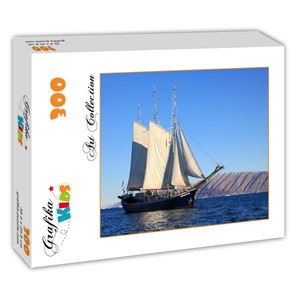 Grafika Kids (00608) - "Sailing Ship" - 300 brikker puslespil