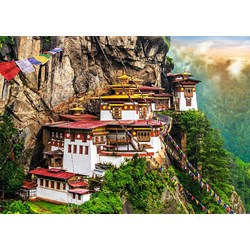 Trefl (27092) - "Tiger's Nest, Bhutan" - 2000 brikker puslespil