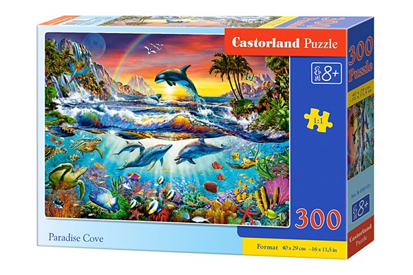 Castorland (B-030101) - "Paradise Cove" - 300 brikker puslespil