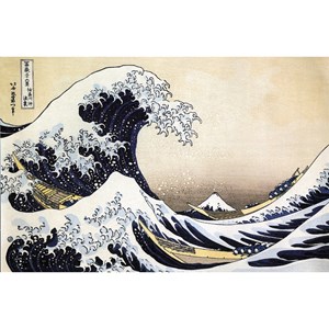 Puzzle Michele Wilson (P943-250) - Hokusai: "The Wave" - 250 brikker puslespil