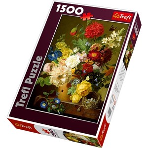 Trefl (26120) - "Flower Bouquet" - 1500 brikker puslespil
