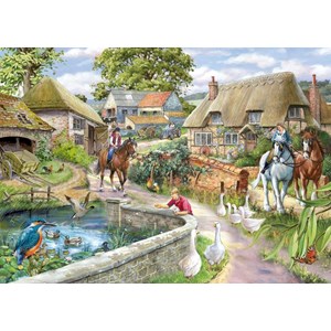 The House of Puzzles (3978) - "Bridle Path" - 1000 brikker puslespil