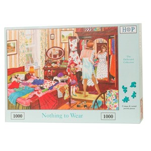 The House of Puzzles (3251) - "Nothing To Wear" - 1000 brikker puslespil