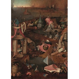 PuzzelMan (767) - Hieronymus Bosch: "The Last Judgment" - 1000 brikker puslespil