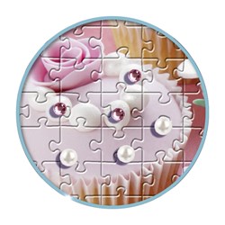Ravensburger (14908) - "Cupcakes + 45 Gems" - 500 brikker puslespil