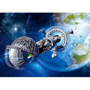 Castorland (B-018260) - "Interstellar Spaceship" - 180 brikker puslespil