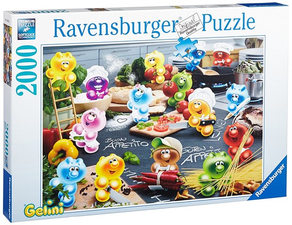 Ravensburger (16608) - "Kitchen Rush" - 2000 brikker puslespil