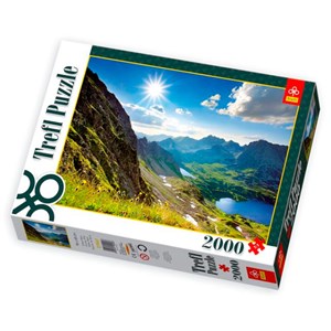 Trefl (27047) - "Dolina Pieciu Stawow, the Tatras" - 2000 brikker puslespil