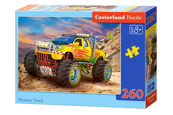 Castorland (B-27330) - "Monster Truck" - 260 brikker puslespil