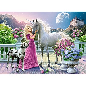 Castorland (B-030088) - "My Friend Unicorn" - 300 brikker puslespil
