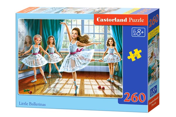Castorland (B-27231) - "The little ballerinas" - 260 brikker puslespil