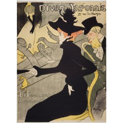 Grafika Kids (00453) - Henri de Toulouse-Lautrec: "Divan Japonais, 1892-1893" - 300 brikker puslespil