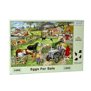 The House of Puzzles (4197) - "Eggs For Sale" - 1000 brikker puslespil