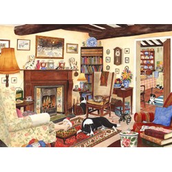 The House of Puzzles (2285) - "Five Minutes Peace" - 1000 brikker puslespil