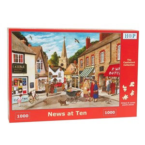 The House of Puzzles (4050) - "News At Ten" - 1000 brikker puslespil