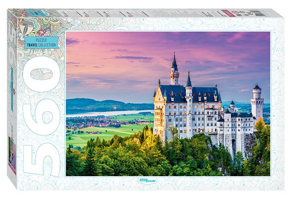 Step Puzzle (78092) - "Neuschwanstein" - 560 brikker puslespil