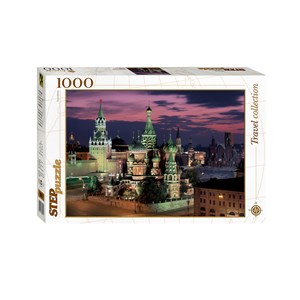 Step Puzzle (79075) - "Red Square, Moscow" - 1000 brikker puslespil