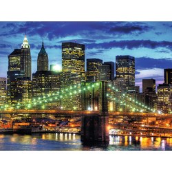Ravensburger (16272) - "Skyline New York City" - 1500 brikker puslespil