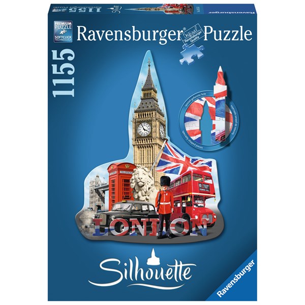 Ravensburger (16155) - "Big Ben" - 1155 brikker puslespil