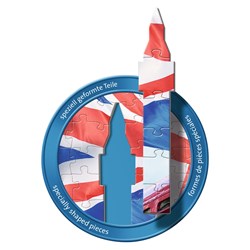 Ravensburger (16155) - "Big Ben" - 1155 brikker puslespil