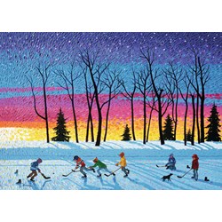 Ravensburger (19544) - "Sundown & Stars" - 1000 brikker puslespil