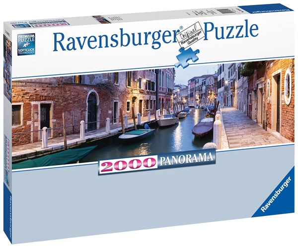 Ravensburger (16612) - "Venedig om aftenen" - 2000 brikker puslespil