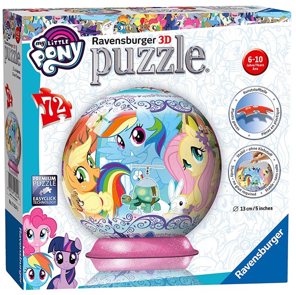Ravensburger (21055) - "My Little Pony" - 72 brikker puslespil