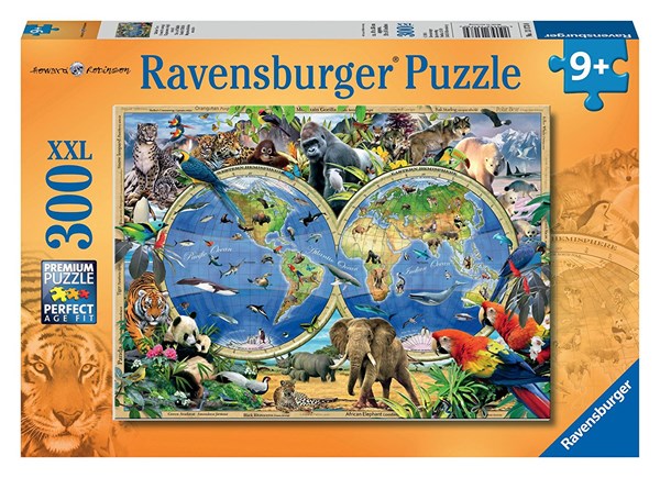 Ravensburger (13173) - "World of Wildlife" - 300 brikker puslespil