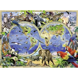 Ravensburger (13173) - "World of Wildlife" - 300 brikker puslespil