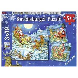 Ravensburger (08032) - "Christmas Magic" - 49 brikker puslespil