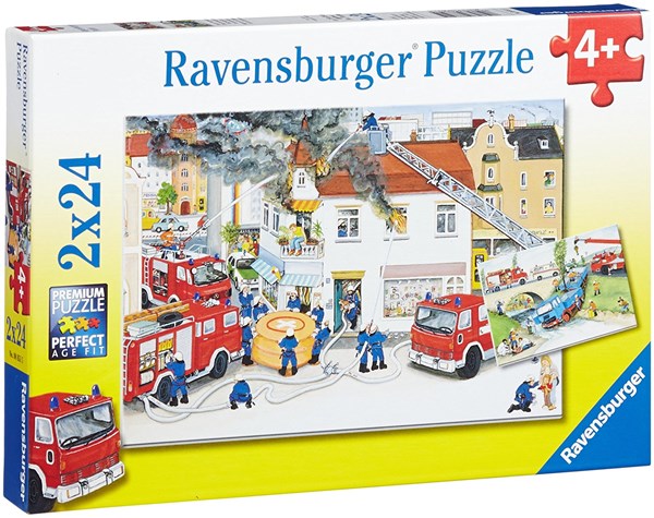 Ravensburger (08851) - "Brændvæsen" - 24 brikker puslespil