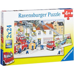 Ravensburger (08851) - "Brændvæsen" - 24 brikker puslespil