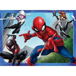 Ravensburger (06915) - "Spiderman" - 12 16 20 24 brikker puslespil