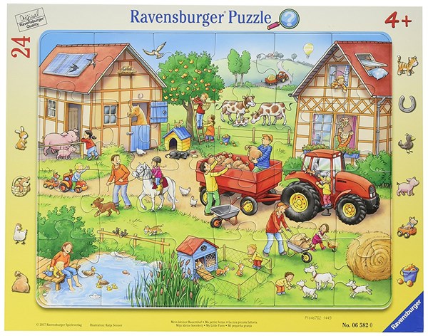 Ravensburger (06582) - "Min bondegård" - 24 brikker puslespil