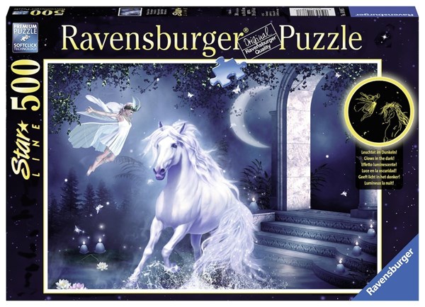 Ravensburger (14883) - "Mystisk nat" - 500 brikker puslespil