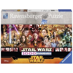 Ravensburger (15067) - "Star Wars Legender" - 1000 brikker puslespil