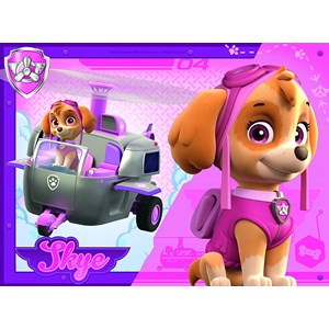 Ravensburger (07033) - "Paw Patrol, Puppies" - 12 16 20 24 brikker puslespil