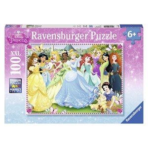 Ravensburger (10570) - "Disney prinsesse" - 100 brikker puslespil