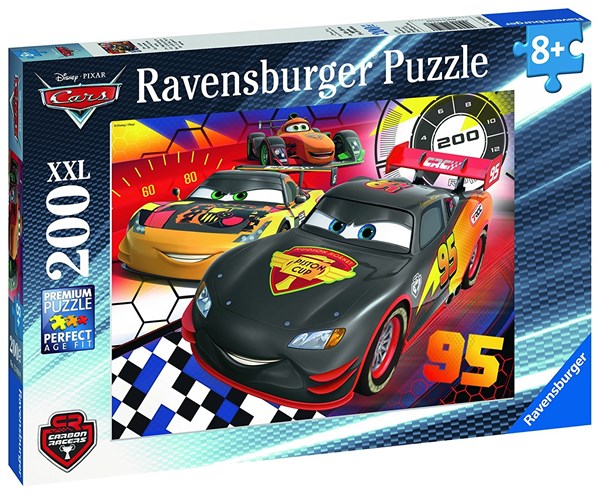 Ravensburger (12819) - "Biler" - 200 brikker puslespil