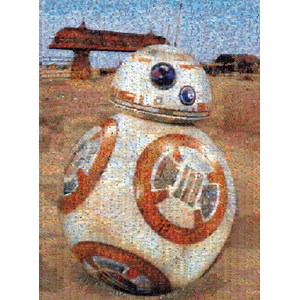 Buffalo Games (10607) - "Photomosaic Star Wars Episode VII BB-8" - 1000 brikker puslespil