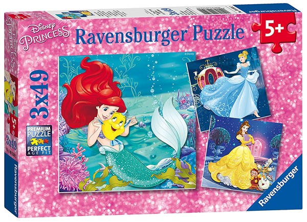 Ravensburger (09350) - "Disney prinsesser" - 49 brikker puslespil