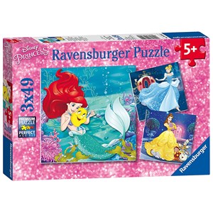 Ravensburger (09350) - "Disney prinsesser" - 49 brikker puslespil