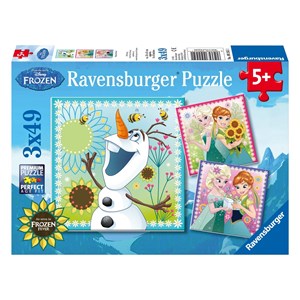 Ravensburger (09245) - "Eventyr i vinterland" - 49 brikker puslespil