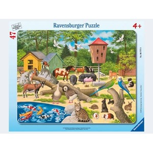 Ravensburger (06777) - "Zoo" - 47 brikker puslespil