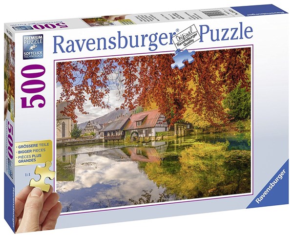 Ravensburger (13672) - "Mølle" - 500 brikker puslespil