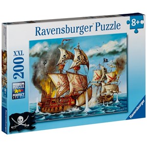Ravensburger (12771) - "Pirater" - 200 brikker puslespil